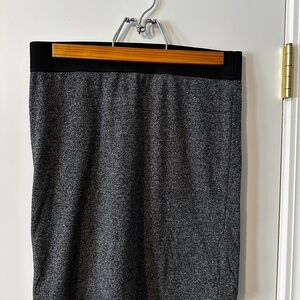 American Eagle Outfitters Black and Gray Pencil Skirt